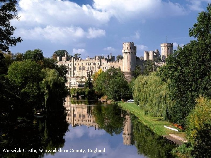 Warwick Castle, Warwickshire County, England 