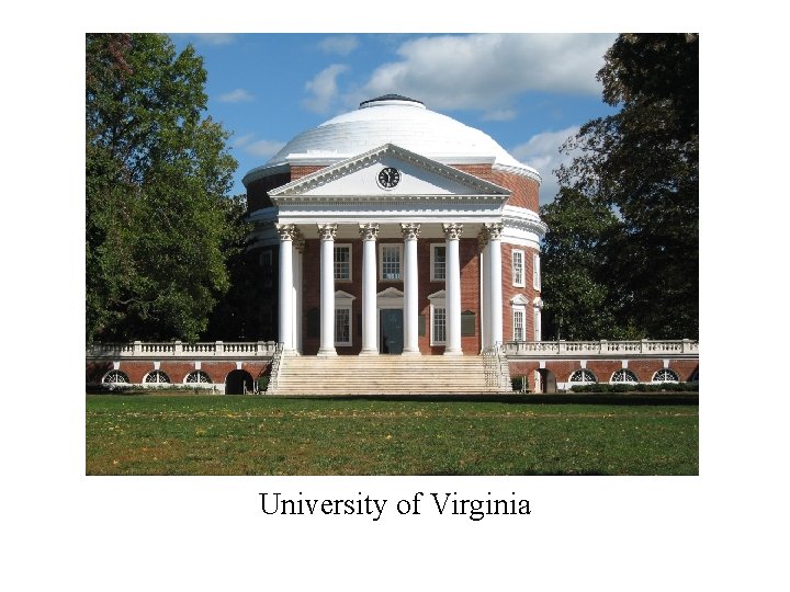 University of Virginia 