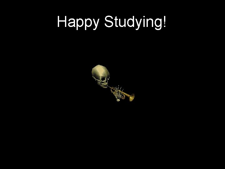 Happy Studying! 