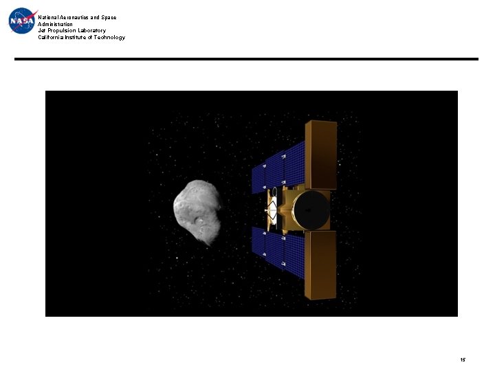 National Aeronautics and Space Administration Jet Propulsion Laboratory California Institute of Technology 15 