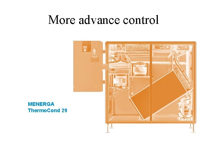 More advance control MENERGA Thermo. Cond 29 
