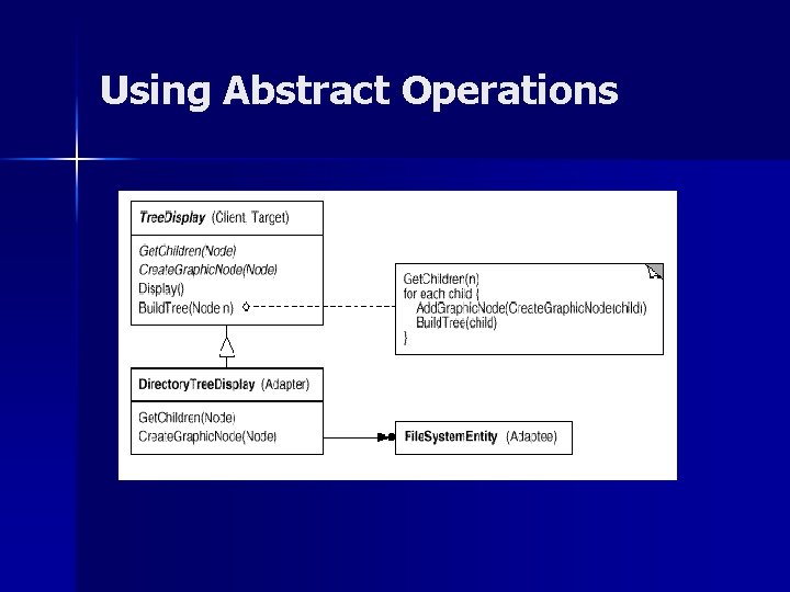 Using Abstract Operations 