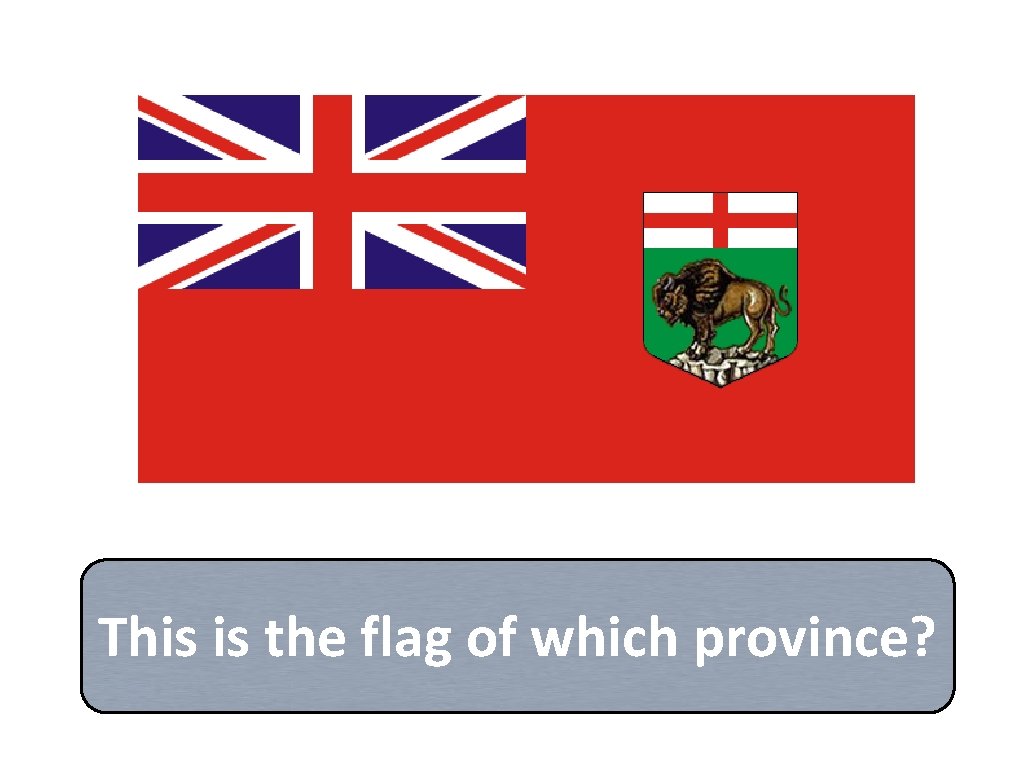 This is the flag of which province? 