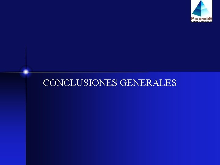 CONCLUSIONES GENERALES 