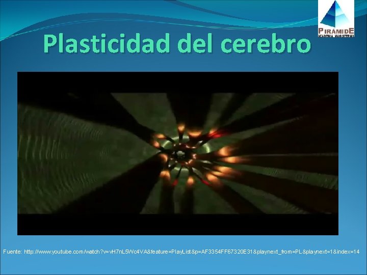 Plasticidad del cerebro Fuente: http: //www. youtube. com/watch? v=v. H 7 n. L 5