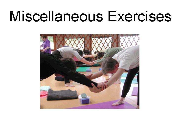 Miscellaneous Exercises 
