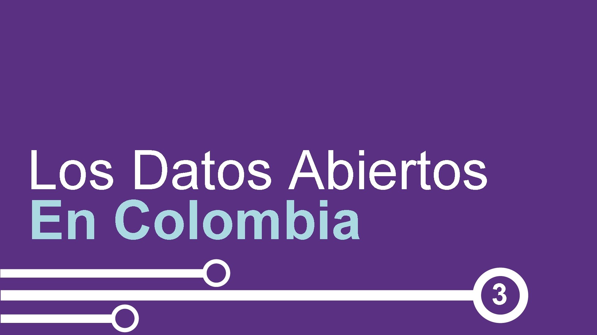 Los Datos Abiertos En Colombia 3 