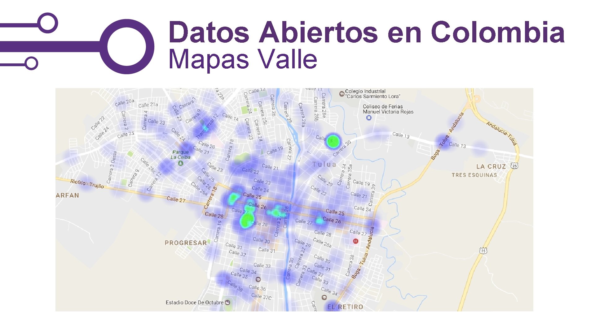 Datos Abiertos en Colombia Mapas Valle 