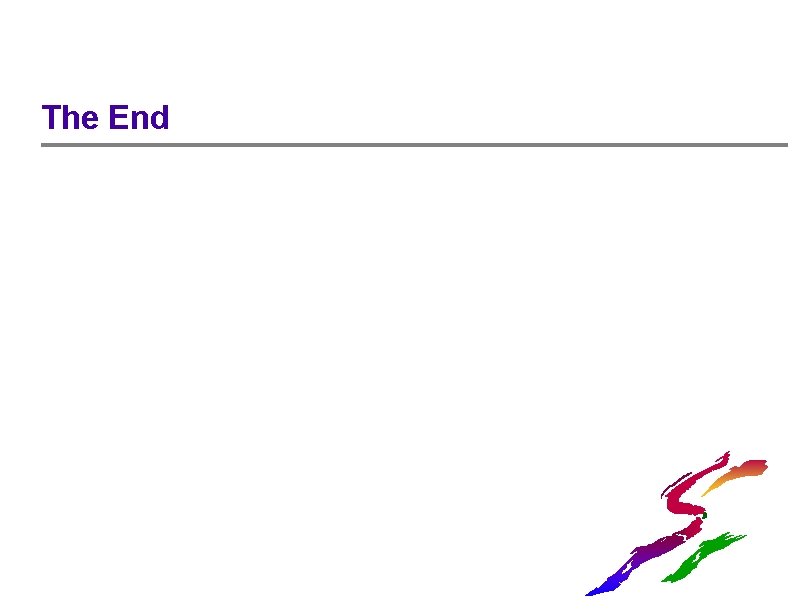 The End 