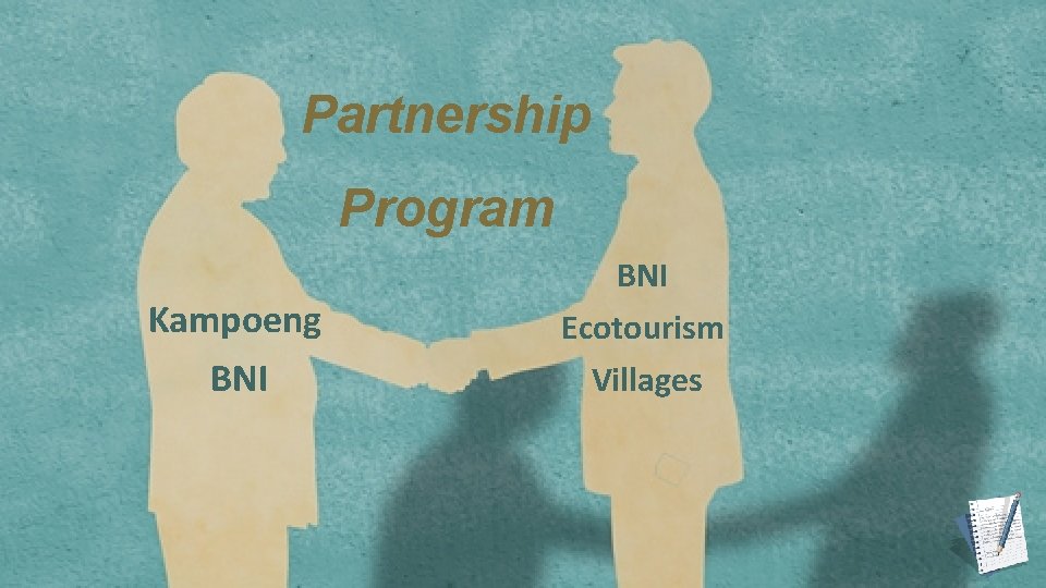 Partnership Program BNI Kampoeng BNI Ecotourism Villages 