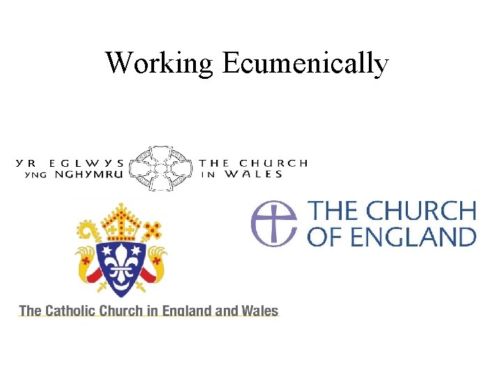 Working Ecumenically 