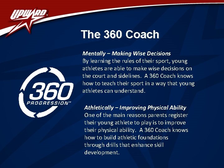 The 360 Coach Mentally – Making Wise Decisions By learning the rules of their