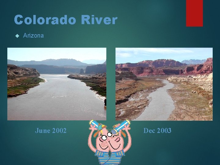 Colorado River Arizona June 2002 Dec 2003 