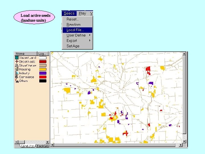 Load active seeds (landuse units) 