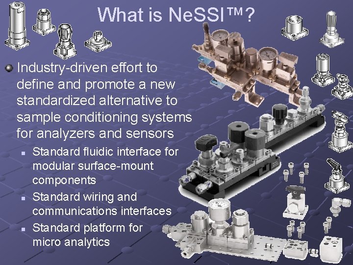 What is Ne. SSI™? Industry-driven effort to define and promote a new standardized alternative