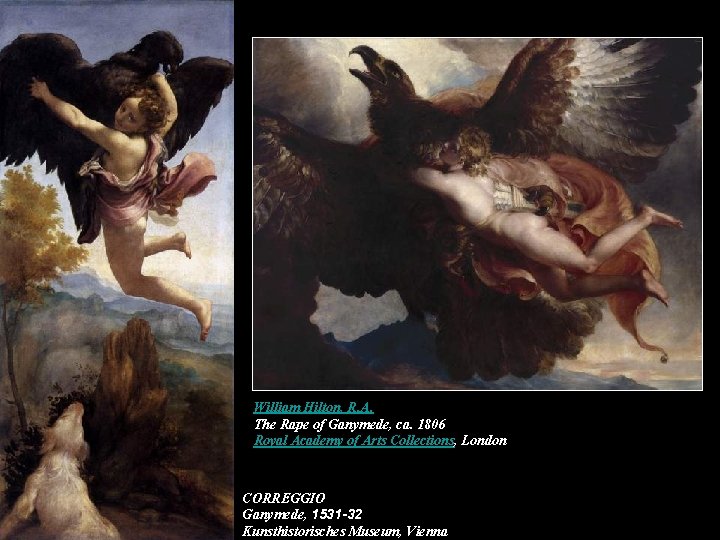 William Hilton, R. A. The Rape of Ganymede, ca. 1806 Royal Academy of Arts