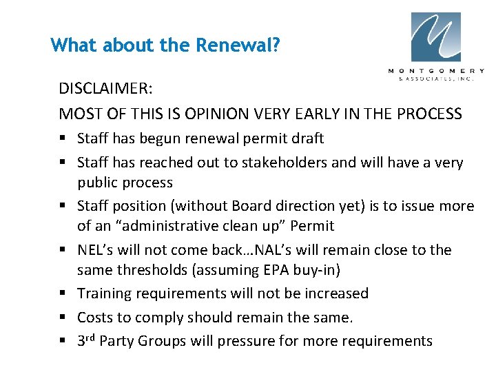 What about the Renewal? DISCLAIMER: MOST OF THIS IS OPINION VERY EARLY IN THE