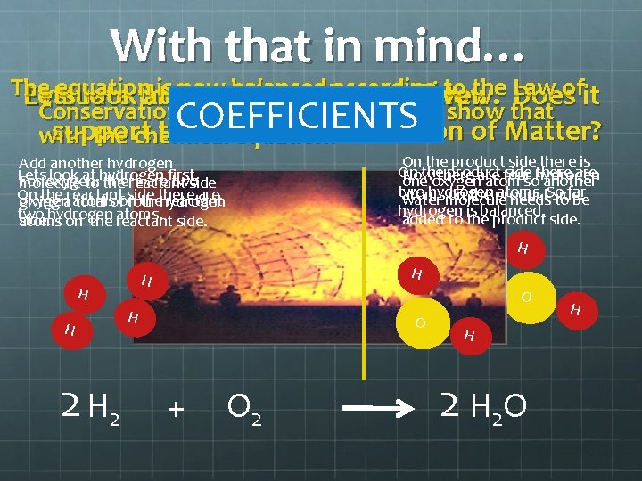 With that in mind… The equation now according to the Law Evaluate Lets lookthe