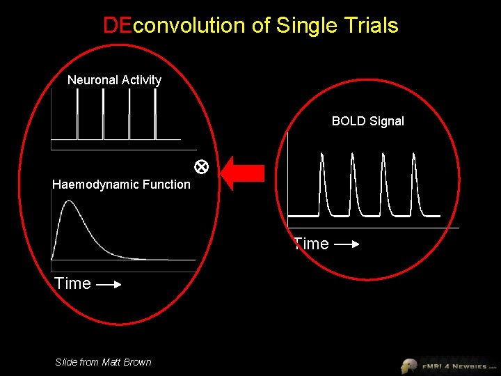 DEconvolution of Single Trials Neuronal Activity BOLD Signal Haemodynamic Function Time Slide from Matt
