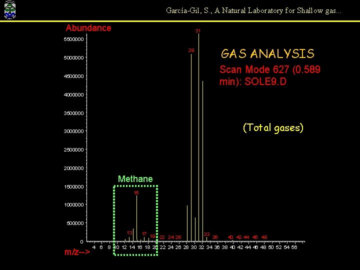 García-Gil, S. , A Natural Laboratory for Shallow gas. . . Abundance 31 5500000
