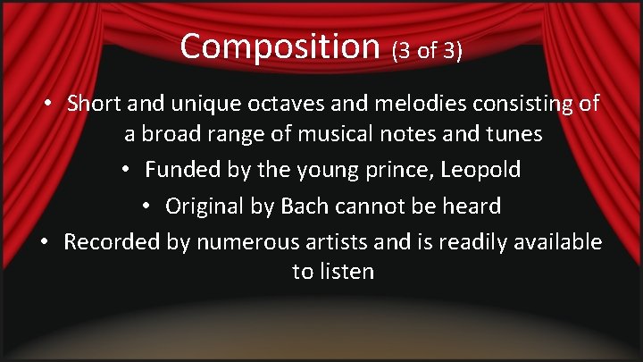 Composition (3 of 3) • Short and unique octaves and melodies consisting of a Composition (3 of 3) • Short and unique octaves and melodies consisting of a