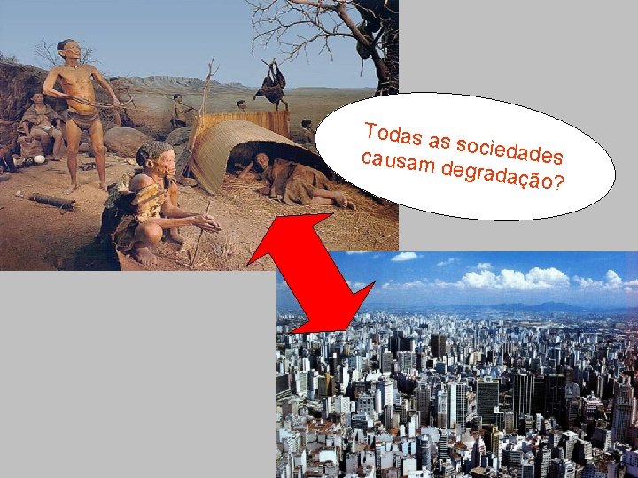 Todas a s socied ades causam degrada ção? 