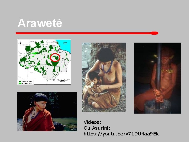 Araweté Vídeos: Ou Asurini: https: //youtu. be/v 71 DU 4 aa 9 Ek 