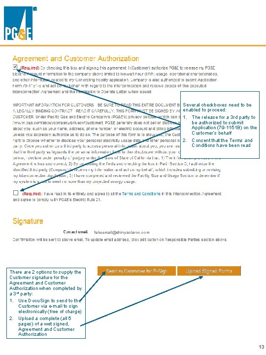 Several checkboxes need to be enabled to proceed: 1. The release for a 3
