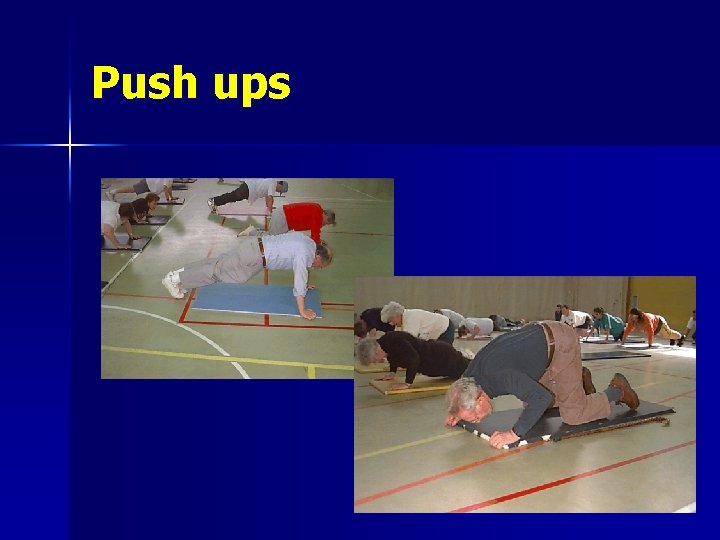 Push ups 