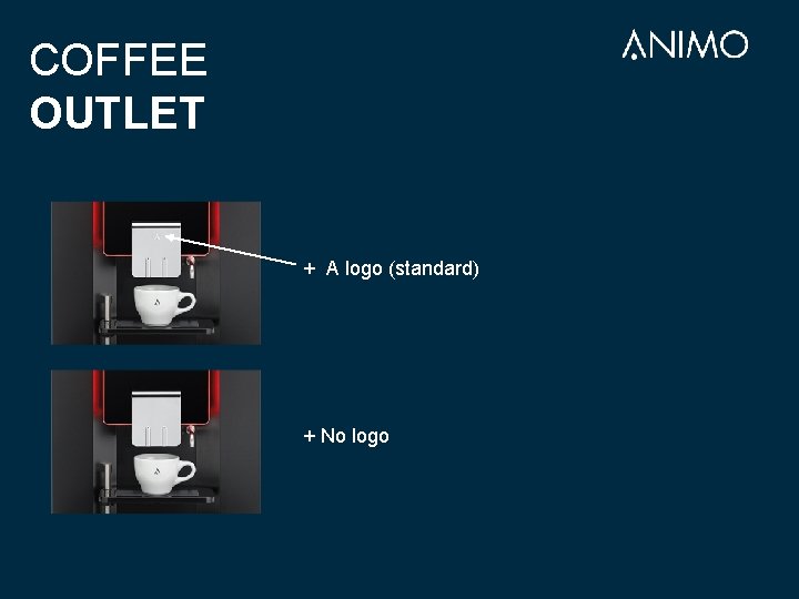 COFFEE OUTLET + A logo (standard) + No logo 