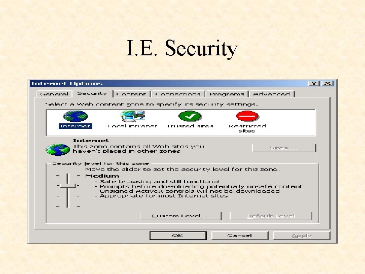 I. E. Security 