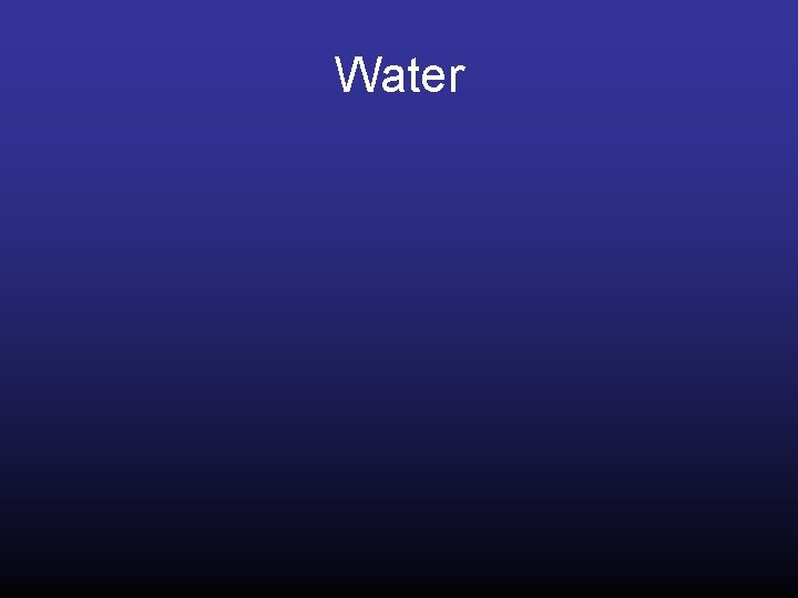 Water 