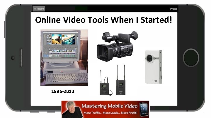 Online Video Tools When I Started! 1996 -2010 