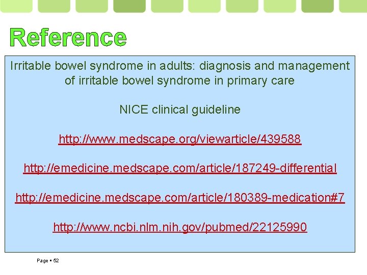 Reference Irritable bowel syndrome in adults: diagnosis and management of irritable bowel syndrome in