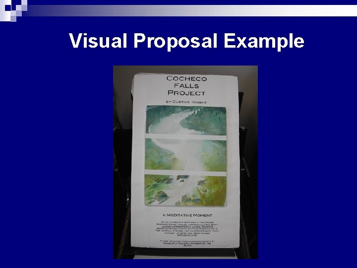 Visual Proposal Example 