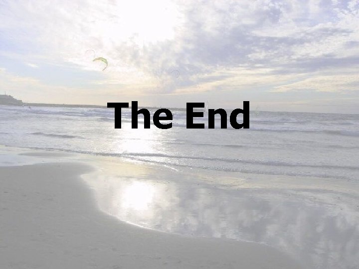 The End 