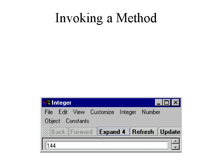 Objectbased Programming Intuitive explanation Two concrete examples ...