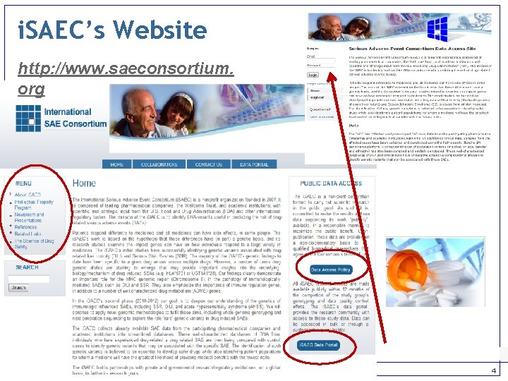 i. SAEC’s Website http: //www. saeconsortium. org 4 