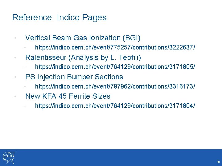 Reference: Indico Pages • Vertical Beam Gas Ionization (BGI) • • Ralentisseur (Analysis by