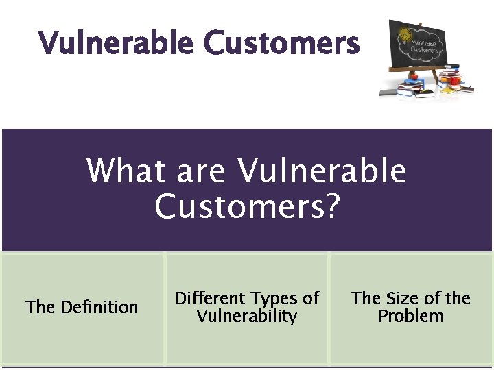Vulnerable Customers Presentation Alan Chandler Chartered Insurer www