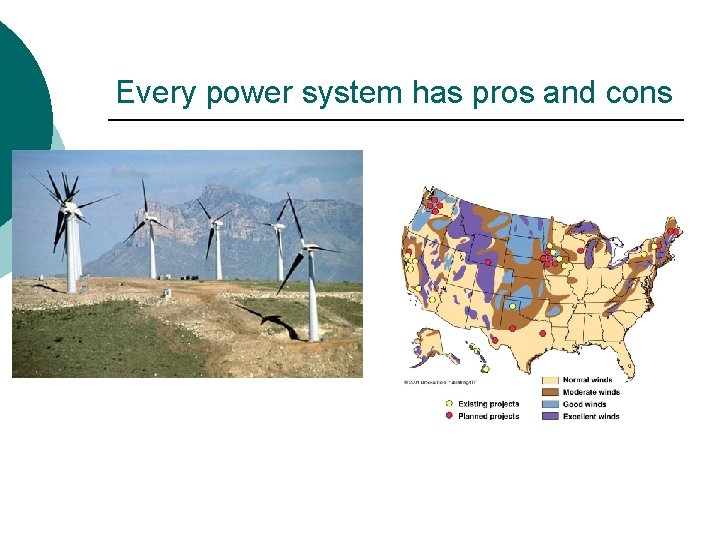 Every power system has pros and cons 