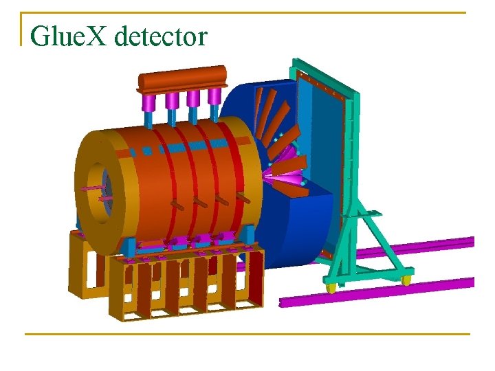 Glue. X detector 