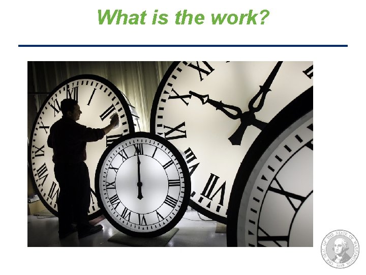 What is the work? 