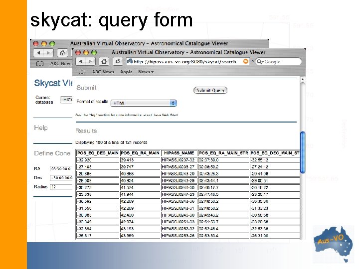 skycat: query form 