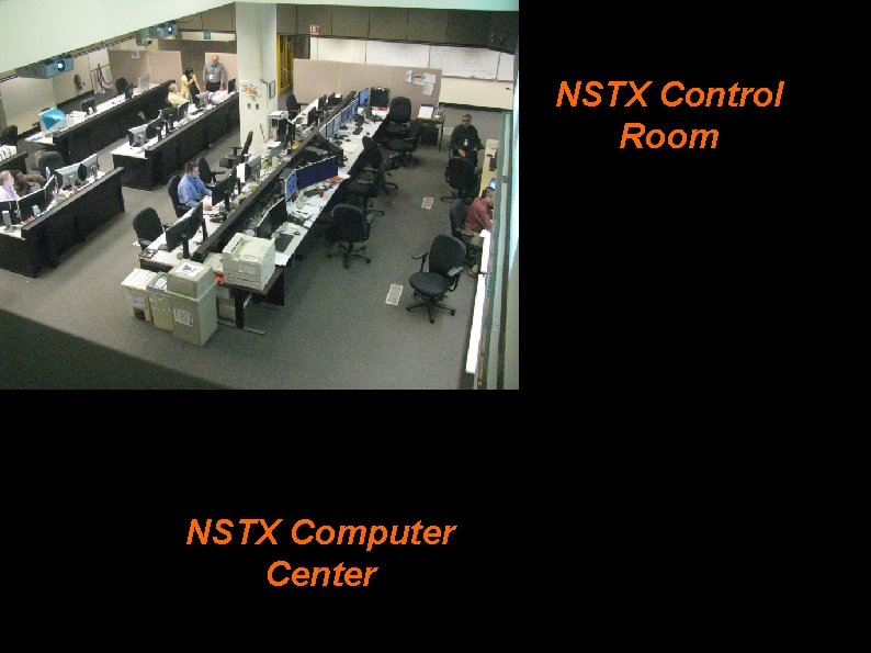 NSTX Control Room NSTX Computer Center 