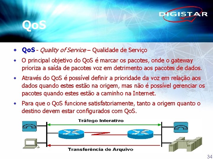 Qo. S • Qo. S - Quality of Service – Qualidade de Serviço •