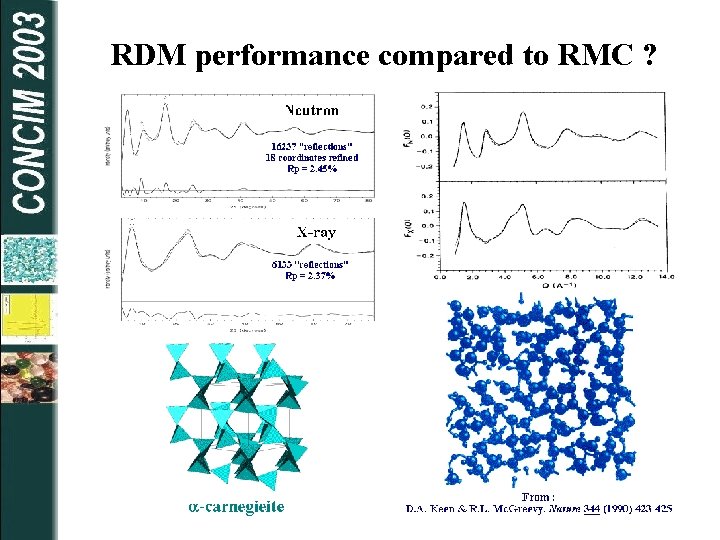 RDM performance compared to RMC ? 