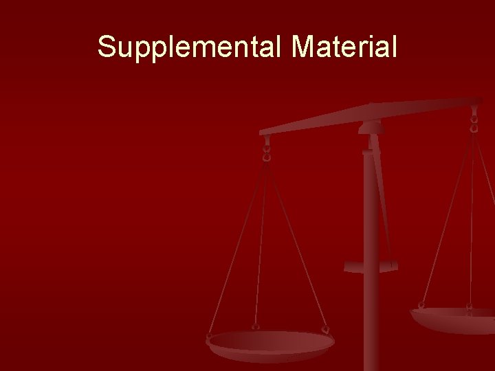 Supplemental Material 