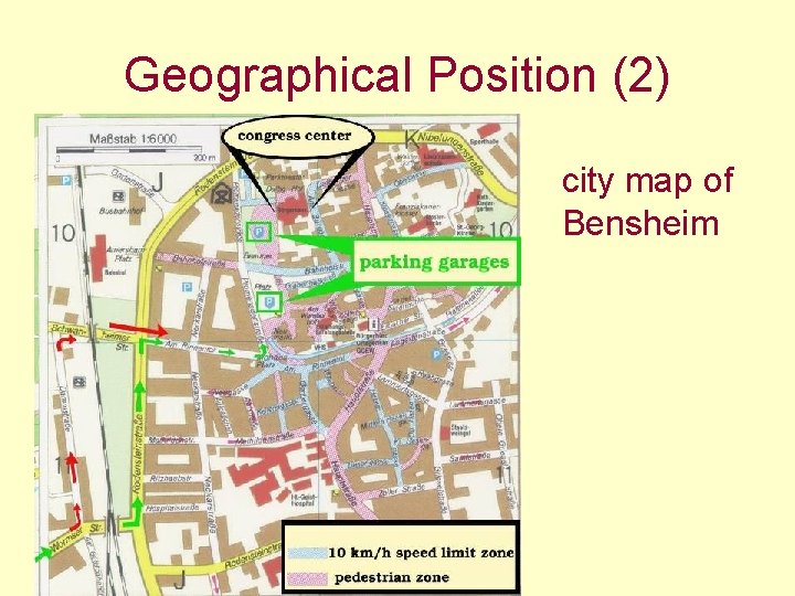Geographical Position (2) city map of Bensheim Geographical Position (2) city map of Bensheim