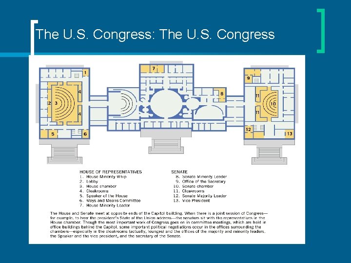 The U. S. Congress: The U. S. Congress 